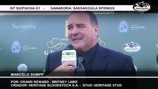 2015 10 10 Gran Premio SUIPACHA G 1 2015 SASSAGOULA SPRINGS - HSI