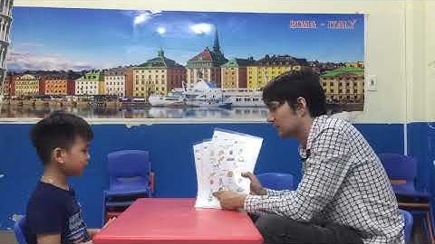 Tuấn Kiệt - Test speaking-Hệ thống Anh ngữ Quốc tế Nemo - Tiếng Anh trẻ em 4-15 tuổi.