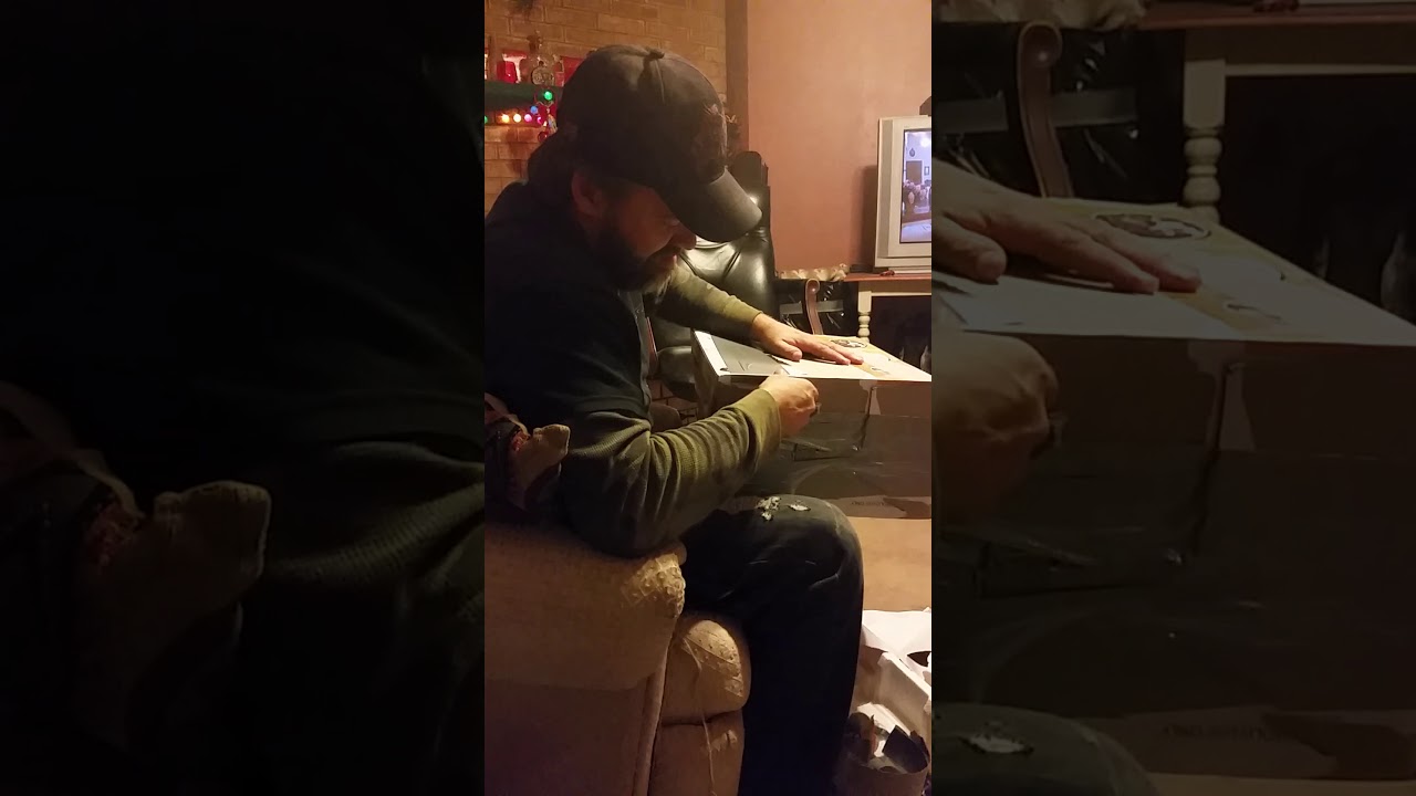 My Christmas wrapping prank my girl did on my gift..