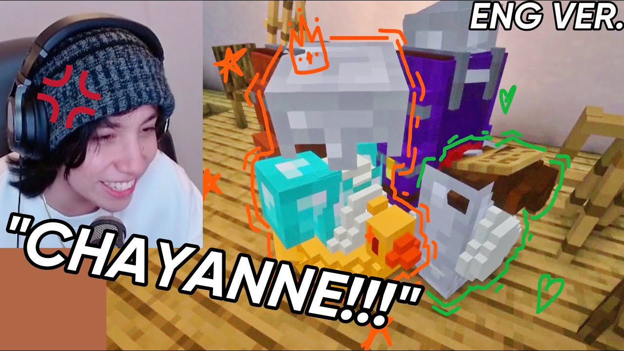 Chayanne being the protector of eggs and hating Quackity ✨ 🥚 QSMP 🥚