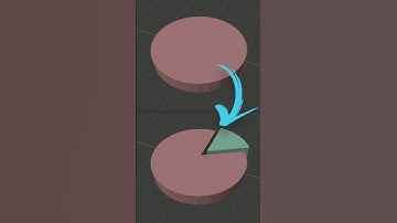 How to use Boolean Modifier to make 3D pie chart in Blender #blender #b3d #cgian