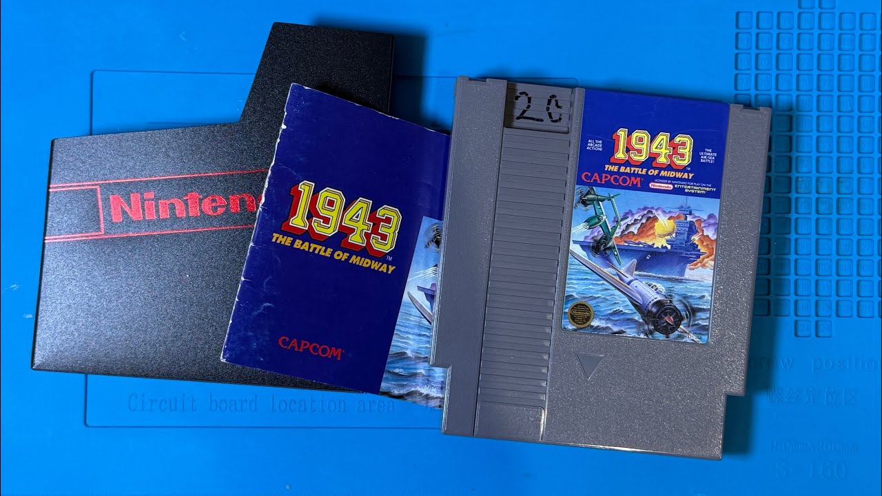 Restoring a Dirty 1943 for NES | Deep Clean ASMR (No Talking)