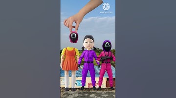 squid game - horror jump rope in Building #squidgame  #squidgame2 #squidgame3