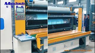 Automatic foam compression packaging machine