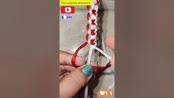 Magic of Macrame knots✨|video tutorial no.8| #macrameknots #paracord #beginnermacrame #videotutorial