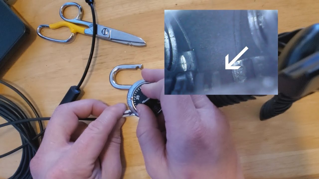 How to crack a combination lock the easy way kinda YouTube