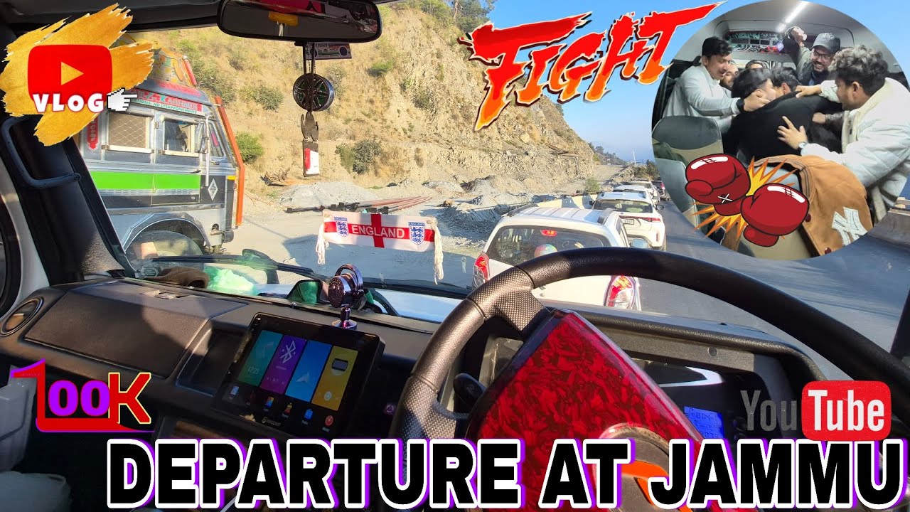 Unscripted Travel  🏕 // Guests Clash Before Leaving kashmir 🤬 // fight vlog // heavy fog 😶‍🌫️ 