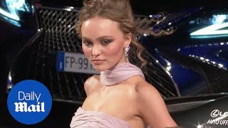 Lily-Rose Depp stuns on the red carpet for 'The King' premiere