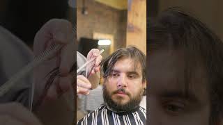 ASMR MC Barber - First Haircut in 2 Years! Hair Transformation