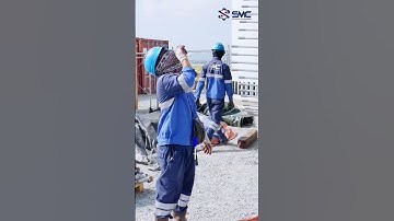 Thách thức và Giải pháp khi dùng hai cẩu lắp cánh quạt điện gió #shorts