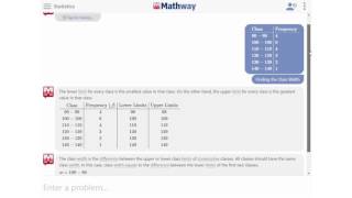 Find the Class Width