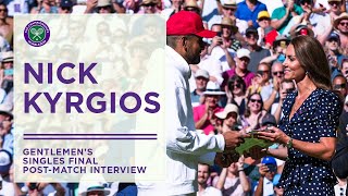 Nick Kyrgios | Gentlemen's Singles Post-Match Interview | Wimbledon 2022