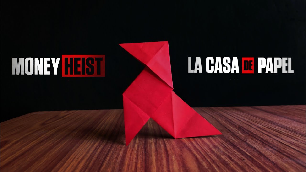 How to make professor's origami bird (money heist ) La Casa De Papel