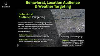 How to leverage behavioral and location audiences and weather targeting for auto brands
