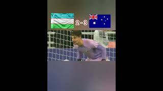 Узбекистан vs Австралия серия пенальти футбол