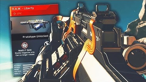 OVERPOWERED EPIC WEAPON! "R.A.W. - LIBERTY" EPIC GUN INFINITE WARFARE! (COD IW RAW LIBERTY)