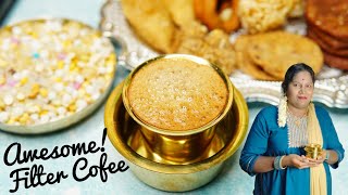 ಅಧ್ಬುತವಾದ ಫಿಲ್ಟರ್ ಕಾಫಿ! | South Indian traditional filter coffee | Malgudi filter coffee in kannada