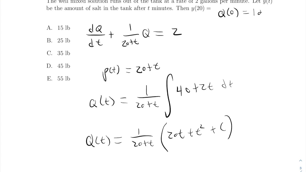 S2017 Full Final Exam MA 266 - YouTube