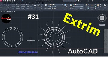31- أداة(Extrim) فى الاوتوكاد  # Ahmed Hashim
