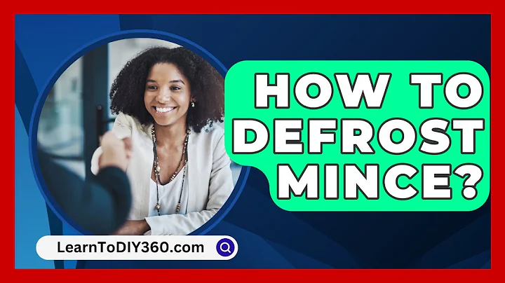 How to Defrost Mince? - LearnToDIY360.com