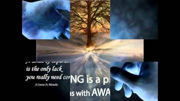 A Course in Miracles chpt 2 sec 8