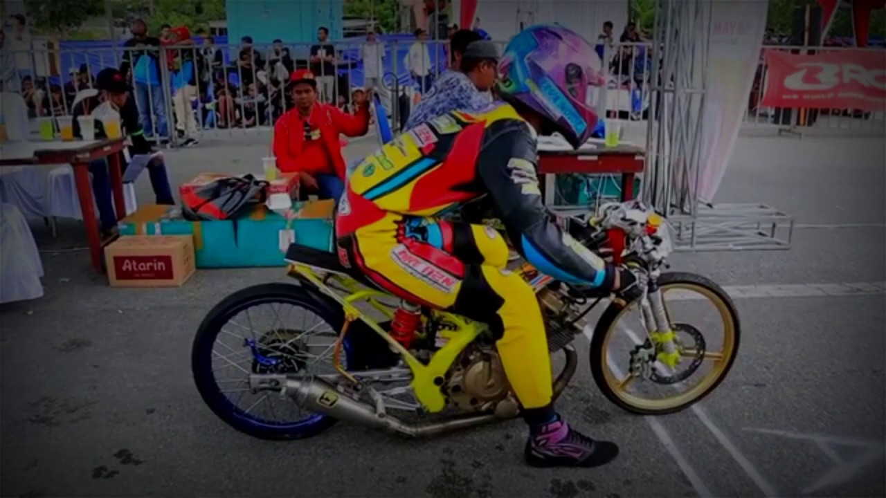 rela demi cinta versi drag bike indonesia - YouTube