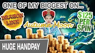 😲 One of My BIGGEST JACKPOTS EVER on AUTUMN MOON 🌓 SEVEN Handpays, Actually @ $125/Spin | Raja Slots screenshot 1
