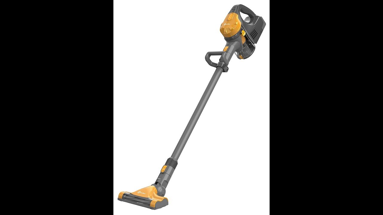 Rollibot Puro 200B コードレス掃除機のレビュー サイクロン式です。ダイソンのDC61と音などを比較しならがレビューしています - YouTube