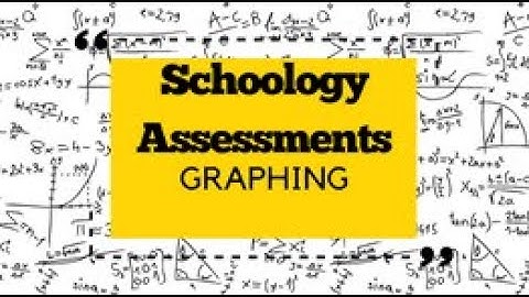 Schoology Assessments Graphing
