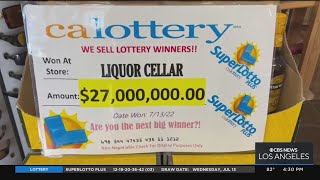 Winning Super Lotto ticket sold at Oxnard liquor store