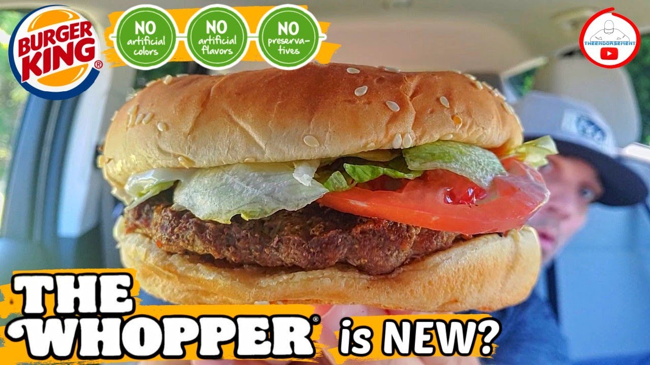 Burger King® NEW WHOPPER® Review! 🍔👑