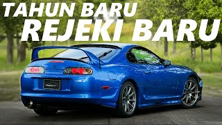 SALAH SATU MOBIL IMPIAN TERCAPAI !! TOYOTA SUPRA MK4 DENGAN 2JZGTE VVTI ENGINE, GETRAG GEARBOX image