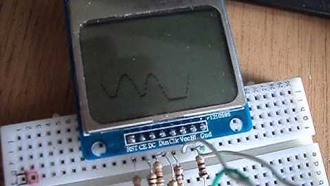 Arduino Oscilloscope (Oscillograph) w/ Nokia 5110 Display