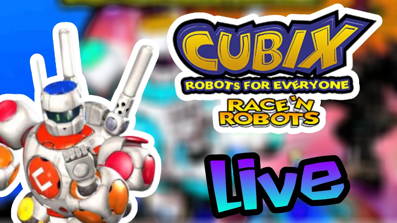 Playing Cubix - Robots for Everyone - Race 'n Robots GBA LIVE - YouTube