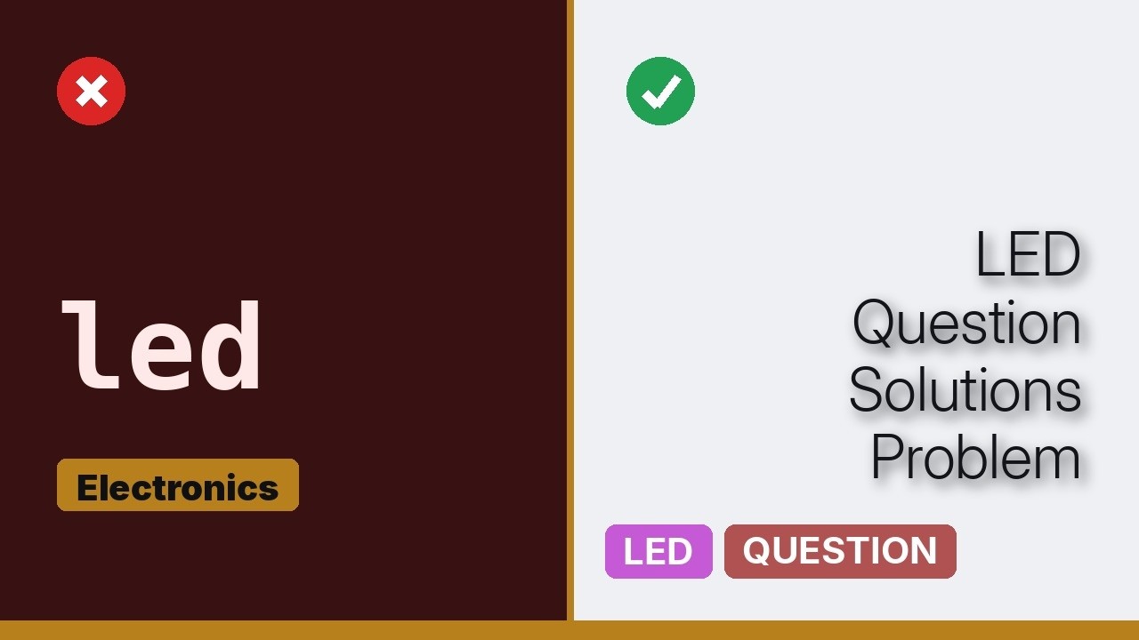 Problem with delay before LED turns on (2 Solutions!!) - YouTube
