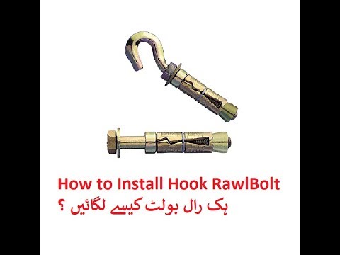 How To Install Rawlbolt Anchor Bolt Installing Hook Rawlbolt