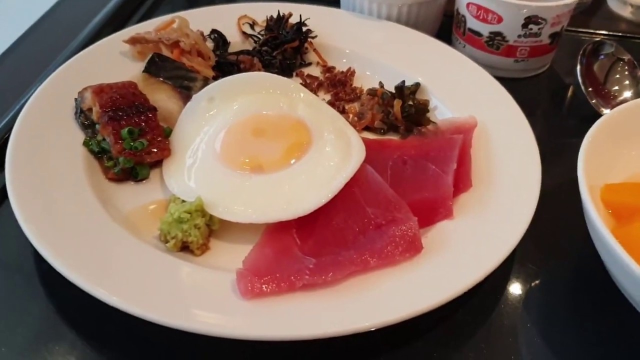 Hotel JAL City Haneda Tokyo Breakfast buffet moment 2019Jun8 6am