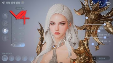 V4 Mobile - Open Beta Character Creation All Class ShowCase Gameplay - RPG Android/iOS