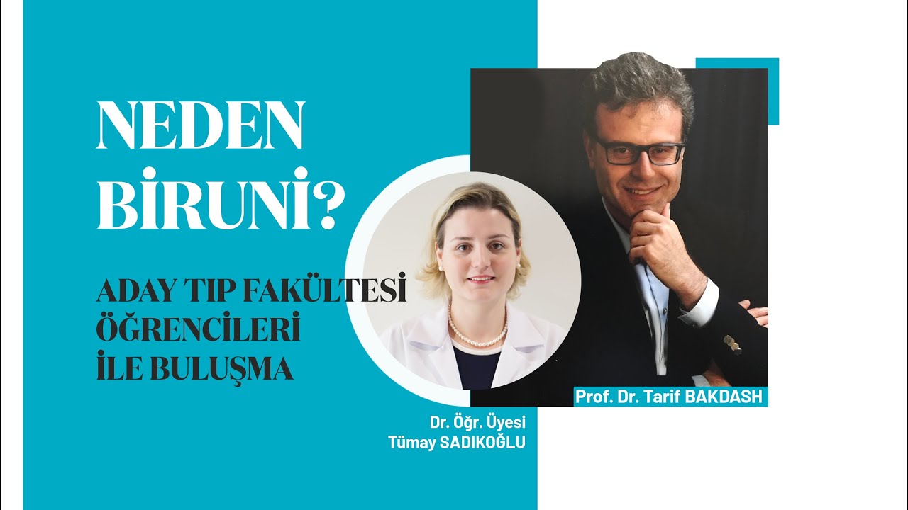 Prof. Dr. Tarif BAKDASH | Dr. Öğr. Üyesi Tümay SADIKOĞLU - YouTube