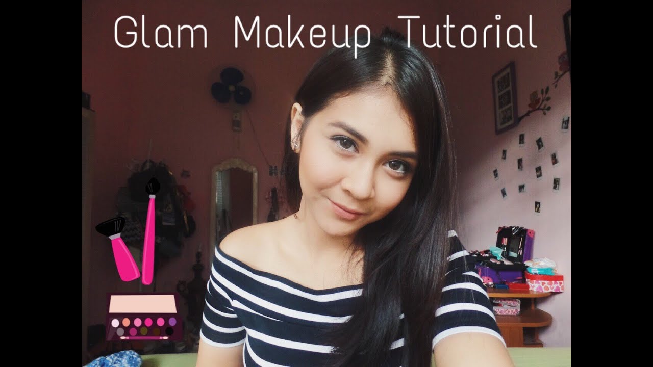 Glam Makeup Tutorial Ala Kesha Ratuliu YouTube