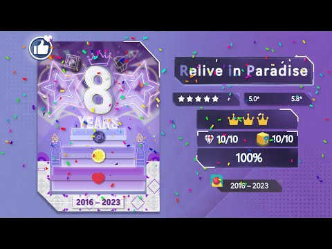 Rolling Sky Edit Relive In Paradise Rejoice In Rolling Sky S 8th Birthday Feast 