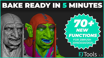 FJTools 1.5 ZBrush Plugin — Feature highlight