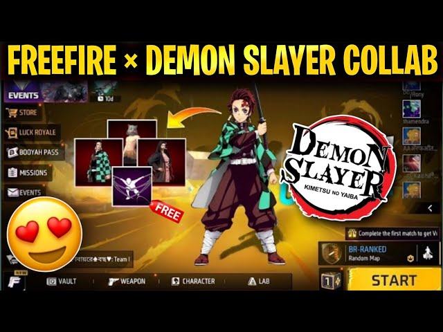 Free Fire and Demon Slayer 2023 Collaboration: An Exciting BOOYAH DAY  Event! - SarkariResult