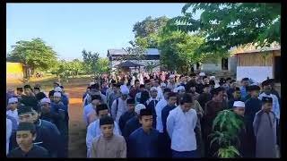Kegiatan Apel Pagi Santri Darun Nuhat Lamongan