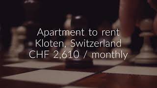 Apartment To Rent In Kloten, Chf 2,610 Monthly