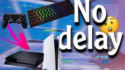 How to remove the input delay on ps4 !!