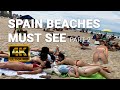 Beaches in Spain are crowded!  Beach walking tour with THE BEST 500 WOMEN!