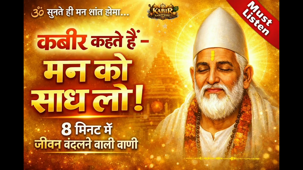 जिसने मन को जीता उसने जग जीत लिया | Sant Kabir Das Bhajan | Mann Shanti Vani