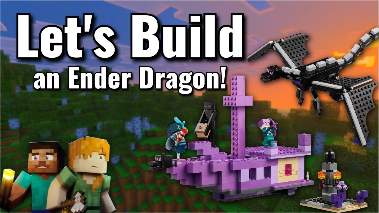Let's Build a Lego Ender Dragon!