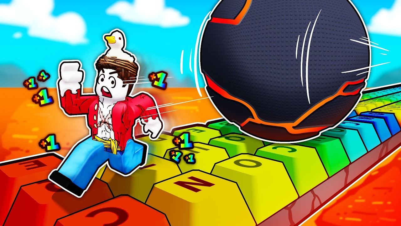 every second +1 speed to escape the keyboard world in Roblox